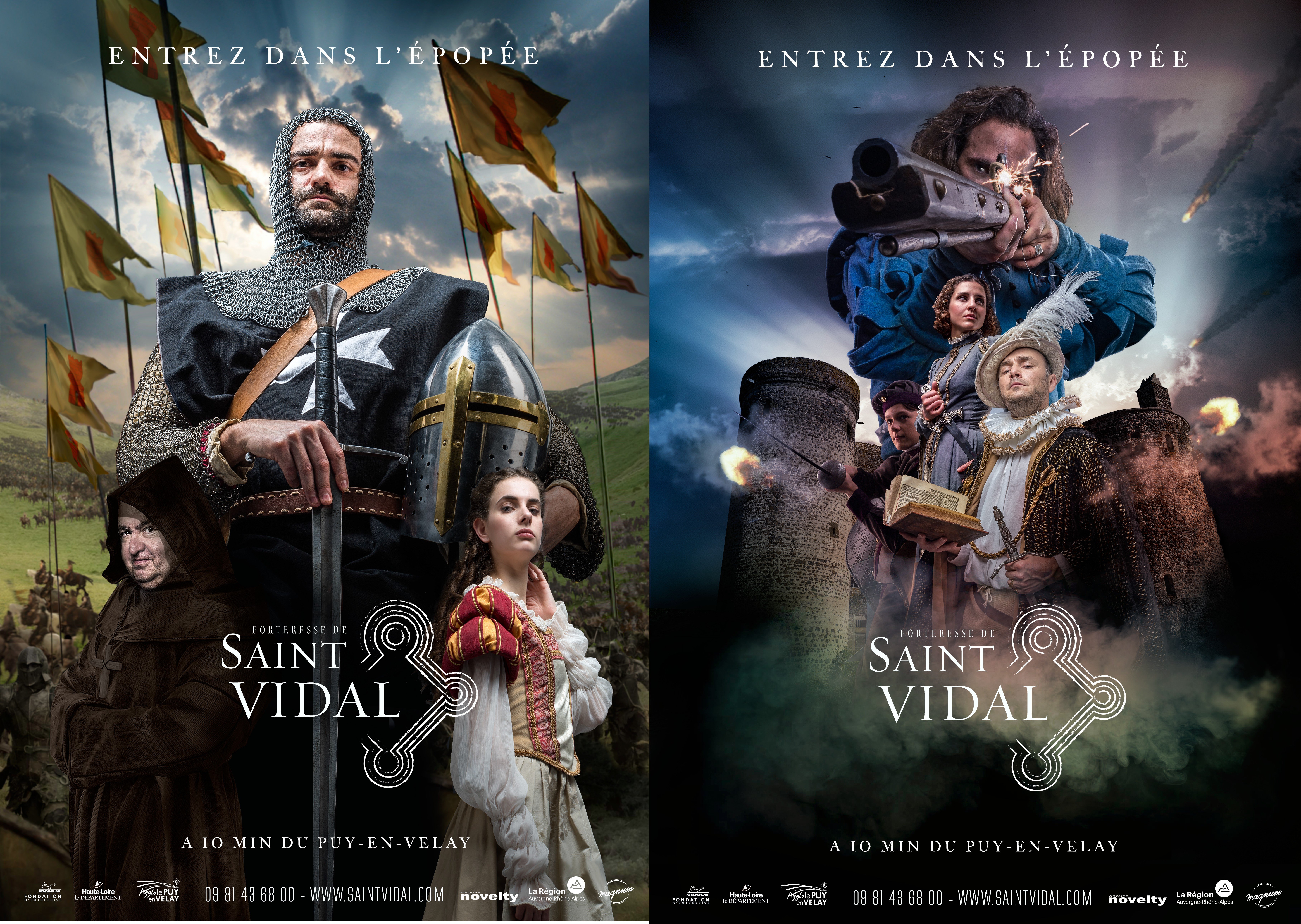 Saint Vidal : la Forteresse millénaire se prépare à offrir au public un voyage spectaculaire à travers l’histoire de France