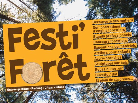 Festi’Forêt, à Sembadel, le 8 septembre : découvrez le programme de la journée !