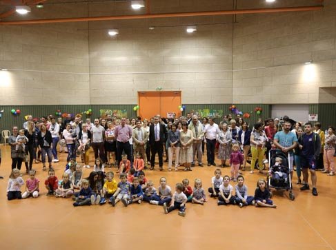 La crèche 1,2,3 Soleil de Saint-Germain Laprade a fêté ses 10 ans