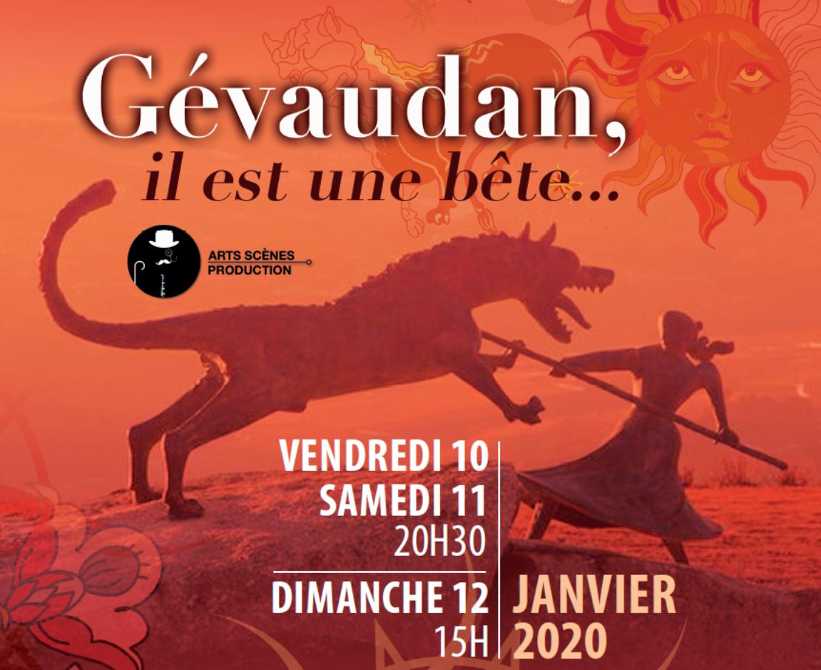 « Gévaudan, il est une bête… » : n’attendez plus pour acheter vos places !