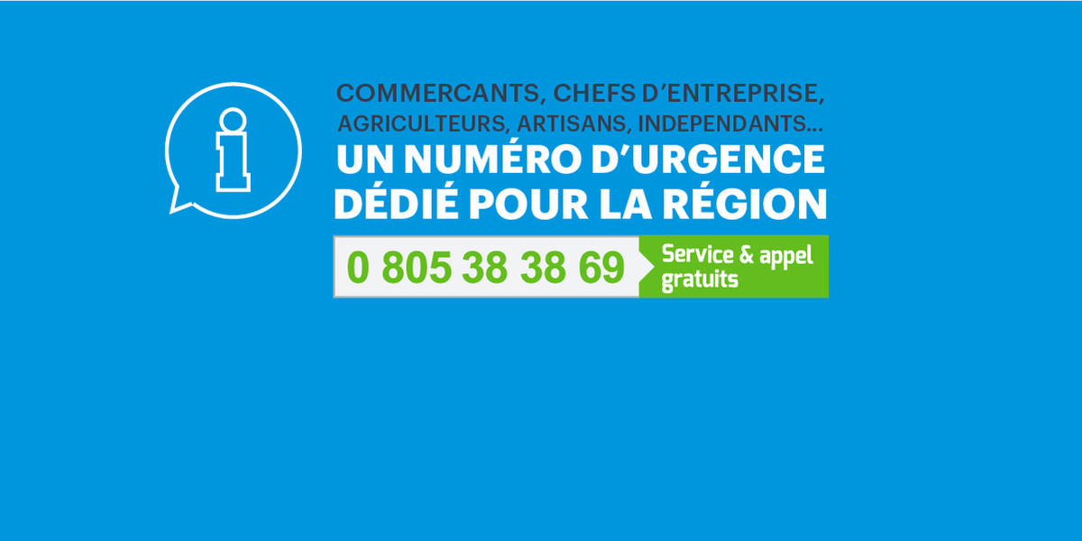 Vous êtes commerçants, artisans, chefs d’entreprises, agriculteurs indépendants… en Auvergne-Rhône-Alpes ?