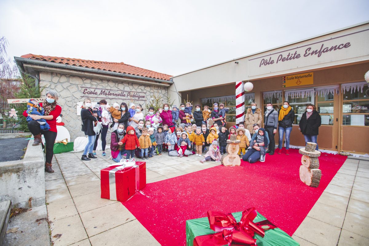 Le Pôle Petite Enfance de Brives-Charensac sublimé par la Magie de Noël