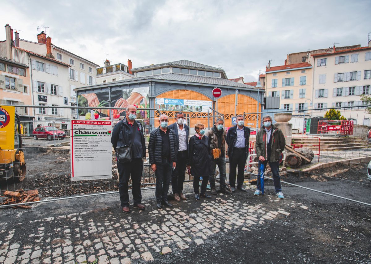 Premiers résultats archéologiques de la fouille de la place du Marché Couvert du Puy-en-Velay