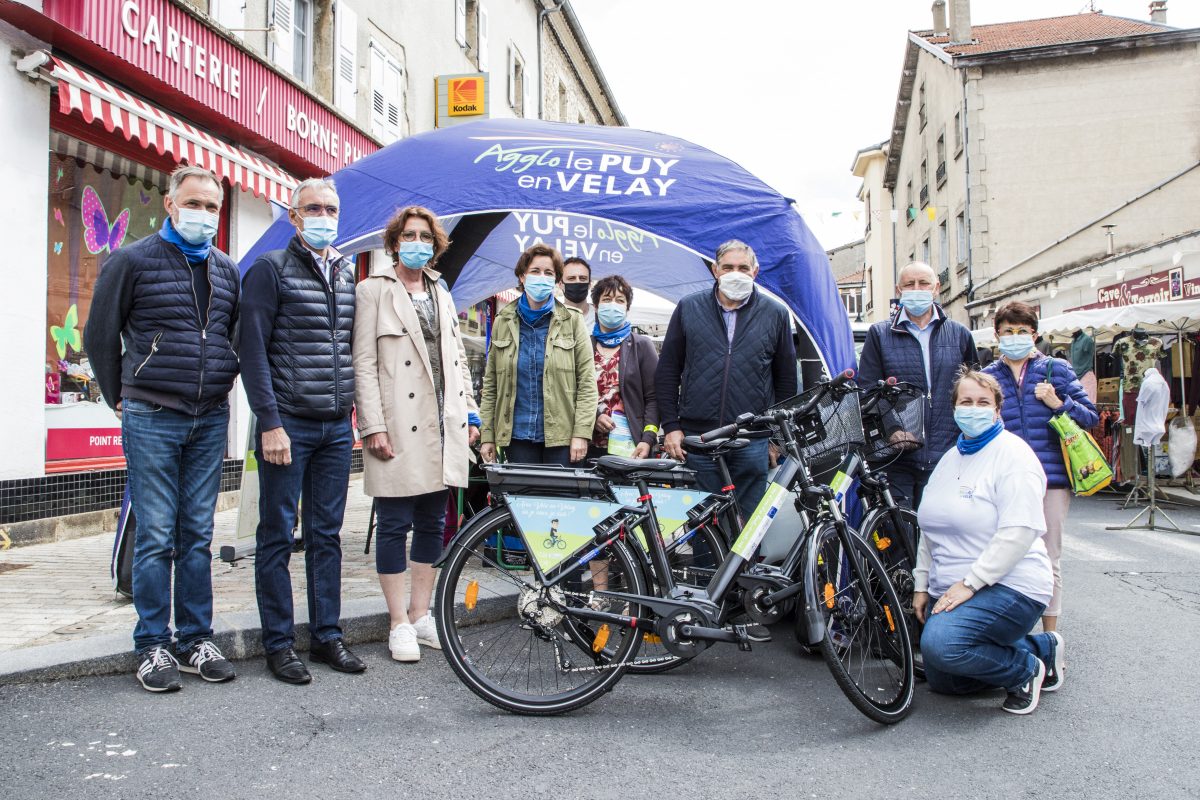 Le Marché de Craponne-sur-Arzon s’est mis en mode « Mobilité »