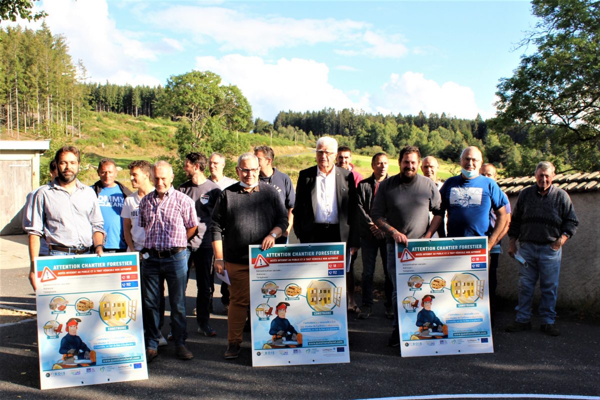 Les entreprises de travaux forestiers soutenues par l’agglomération du Puy-en-Velay