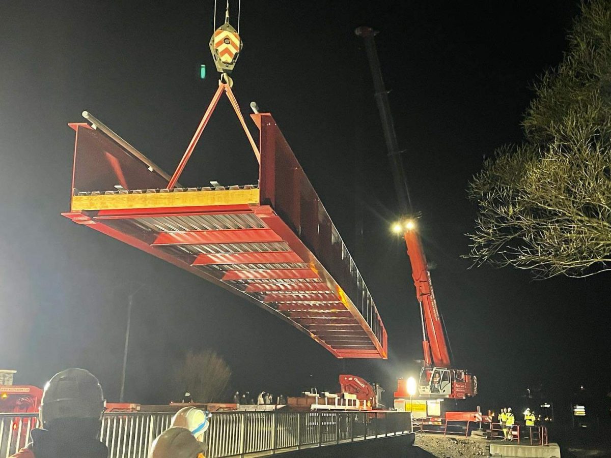 Via Fluvia : installation d’un ouvrage d’art pour sécuriser l’accès des piétons, cyclistes et autres usagers de la voie verte au dessus  de La Suissesse, entre Lavoûte et Beaulieu