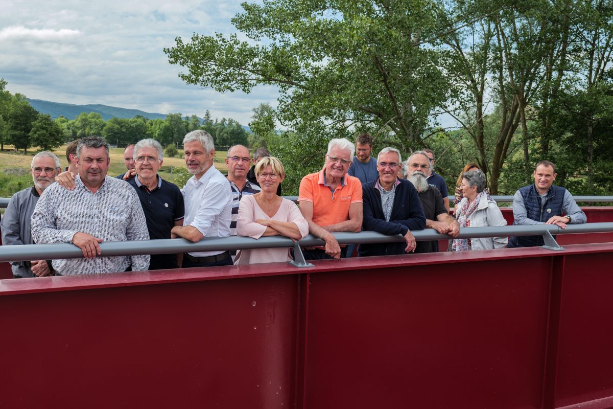 La Via Fluvia : une passerelle de 36 mètres entre Lavoûte et Beaulieu