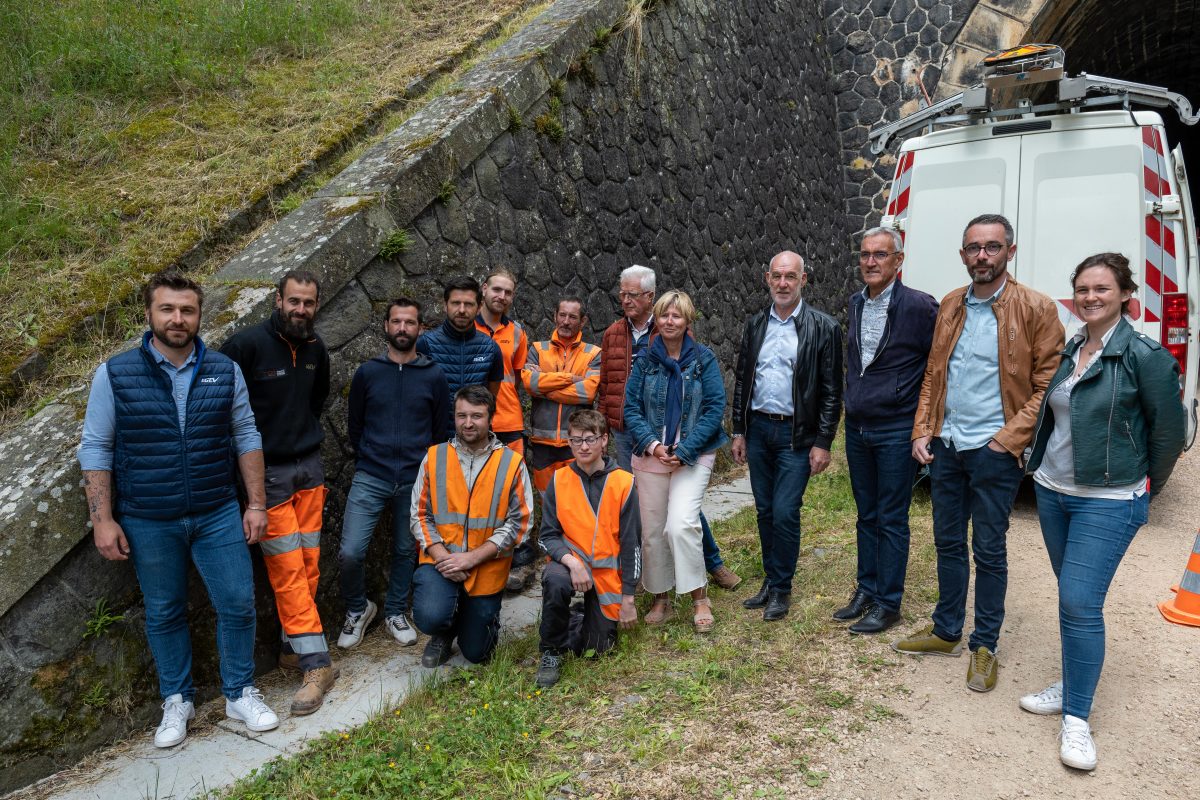 La Communauté d’agglomération rénove l’éclairage des tunnels de la Voie Verte