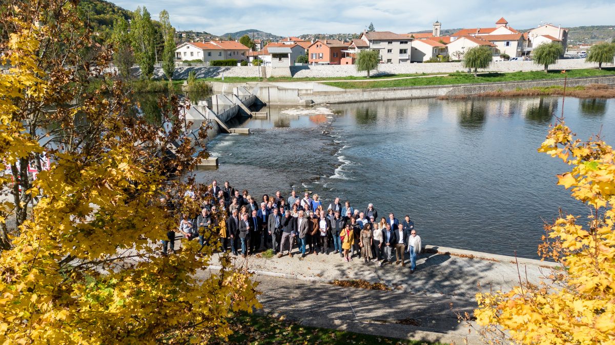 Clap de fin pour les travaux de réhabilitation des seuils de la Loire