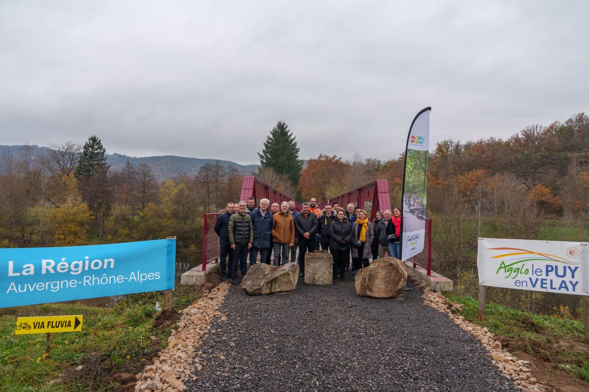 Le Pont de la Galoche flambant neuf !