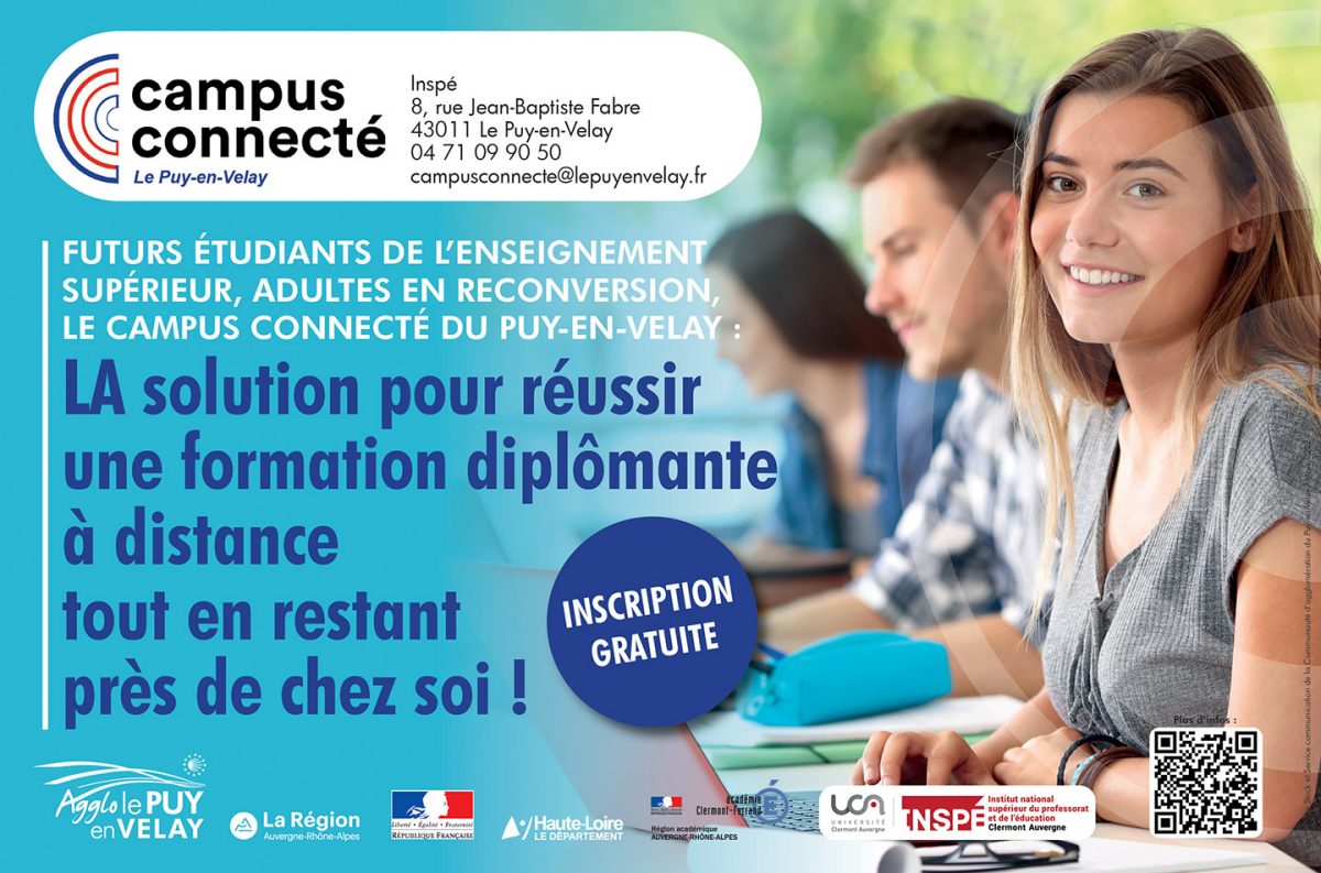 Campus Connecté : LE bon plan spécial étudiants pour étudier près de chez soi !