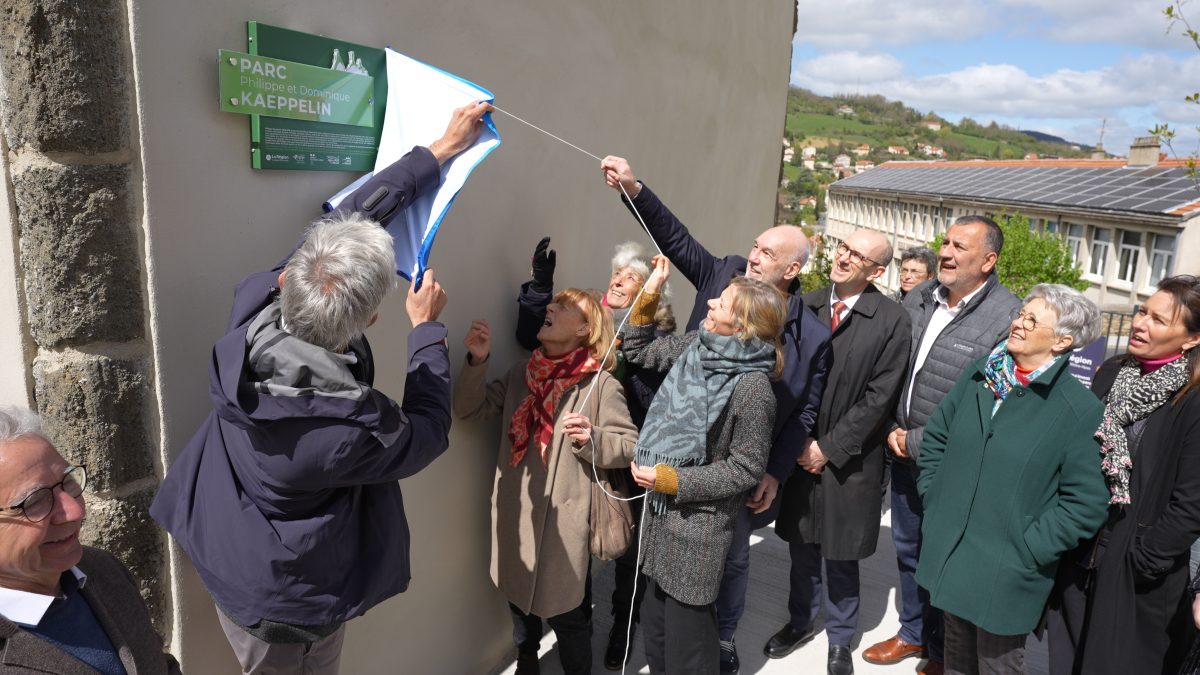 Le nouveau parc du Val-Vert « Philippe  et Dominique Kaeppelin »