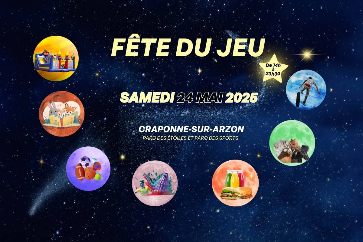 La Fête du Jeu est de retour… et elle vise cette année les étoiles !