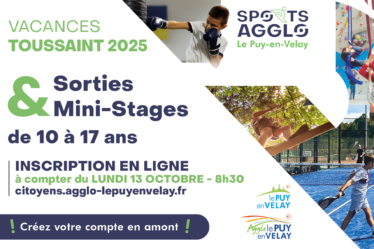 Tickets Sports : inscrivez votre ado pour les vacances de Toussaint